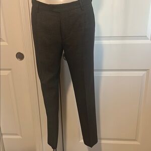 Etro Brown tweed Straight Leg Professional Pants